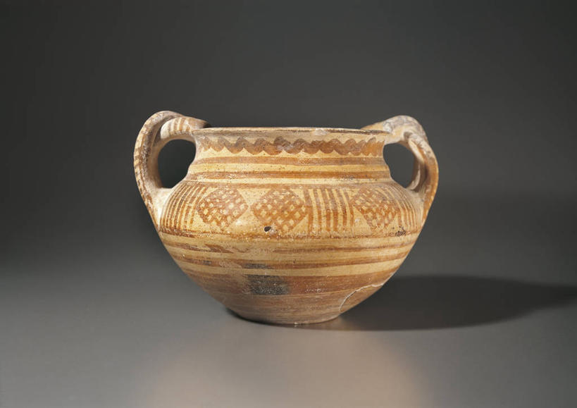 无人,横图,花瓶,灰色背景,陶瓷制品,古代,一个,灰色,陶器,摄影,单个,古代文明,式样,美术工艺,彩图,影棚拍摄,双耳罐