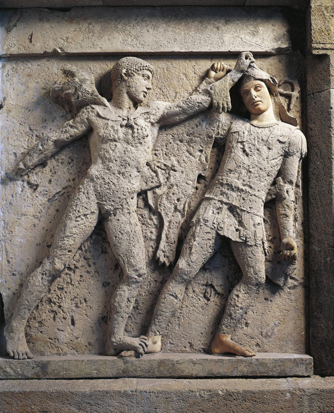 无人,竖图,特写,建筑,雕塑,神话,艺术,标志,符号,历史,标识,古罗马,古代,摄影,手艺,大力神,性别符号,英雄,古希腊,古代文明,美术工艺,彩图,男性符号,过去