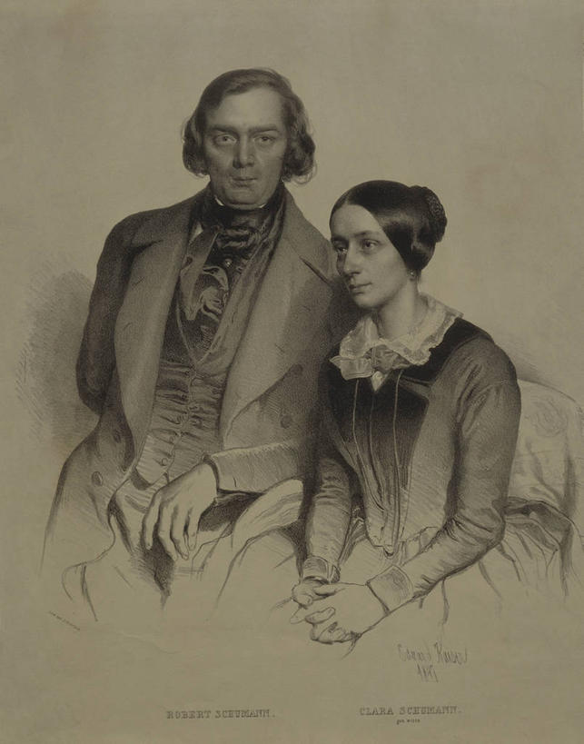 成年人,老年人,两个人,坐,竖图,表演,印刷,历史,扮演,思考,摄影,演出,高雅,肖像,异性恋,评论家,老年男性,年轻女性,年轻人,作曲家,半身,彩图,伴侣,古典乐