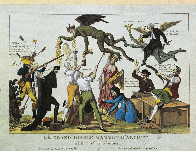 成年人,横图,插画,室内,数码,科技,桌子,倒,阴影,网络,酒类,许多人,半空,高光,几何,计算机图形,合成,图画,飞,画,酒,饮料,一群人,夸张,英文字母,幽默,电脑合成图,数码合成图,合成图,宣传,政治,恶魔,漫画,魔鬼,18世纪,写实,具体,具象,讽刺,邪恶,美术工艺,男人,女人,彩图,法国大革命,讽刺画