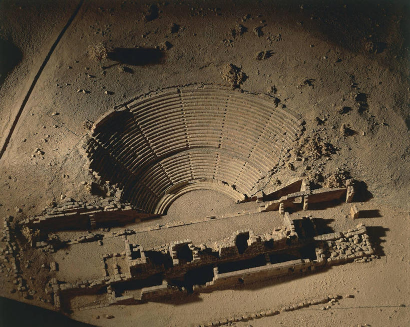 无人,横图,俯视,建筑,历史,模型,摄影,考古学,古代文明,圆形剧场,美术工艺,彩图,高角度拍摄,影棚拍摄