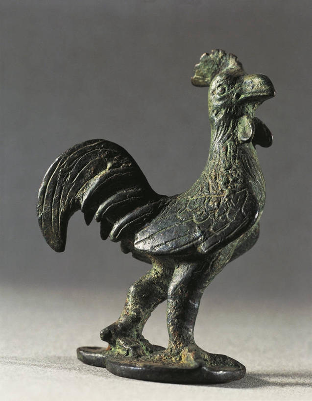 无人,竖图,历史,古代,一个,家畜,摄影,单个,青铜,古代文明,美术工艺,公鸡,彩图,影棚拍摄