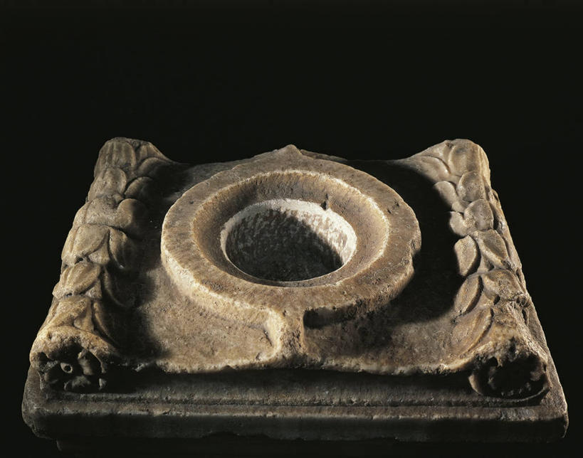 无人,横图,桌子,黑色背景,大理石,洞,历史,古代,一个,摄影,宗教,单个,古代文明,美术工艺,彩图,影棚拍摄