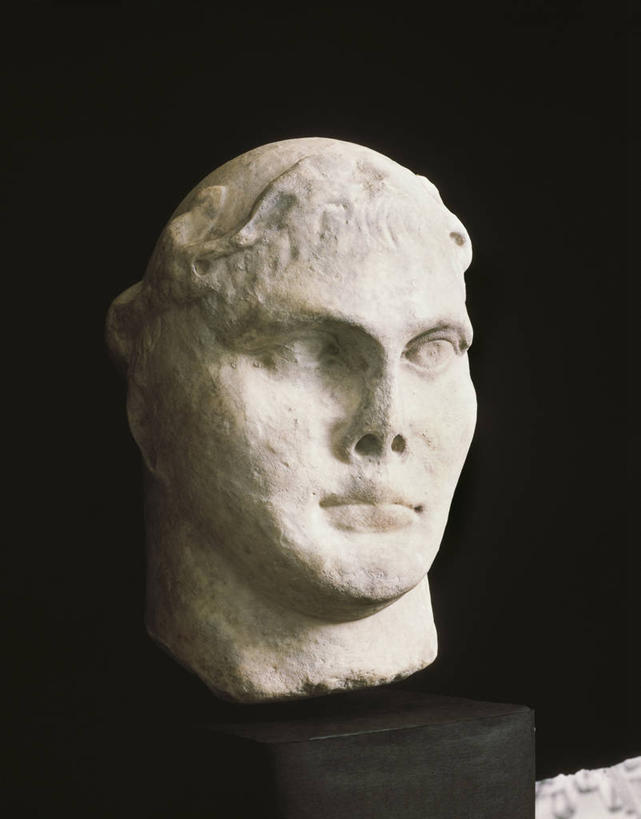 头,无人,竖图,雕塑,黑色背景,艺术,标志,符号,大理石,历史,标识,古代,一个,人体,摄影,单个,皇帝,领导,手艺,性别符号,古代文明,美术工艺,把握,头部,彩图,影棚拍摄,男性符号,掌控