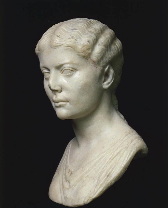 无人,竖图,雕塑,黑色背景,大理石,古罗马,古代,一个,摄影,单个,肖像,美术工艺,发型,彩图,影棚拍摄