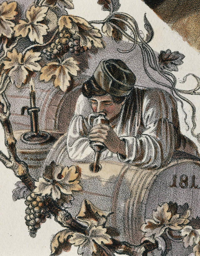 葡萄酒,成年人,一个人,竖图,插画,数码,科技,葡萄,蜡烛,叶子,奥地利,仅一个男性,喝,阴影,网络,酒桶,酒类,高光,几何,计算机图形,串,合成,图画,饮食,画,酒,饮料,靠,靠着,部分,电脑合成图,数码合成图,合成图,漫画,品酒,写实,具体,具象,彩图,尝