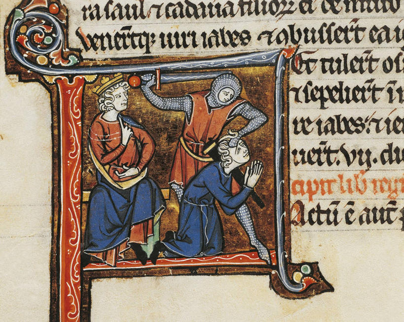 成年人,三个人,站,坐,横图,插画,特写,数码,科技,阴影,网络,文字,高光,几何,计算机图形,合成,图画,画,手稿,手势,宗教,电脑合成图,数码合成图,基督教,合成图,漫画,写实,具体,具象,旧约,拉丁文,美术工艺,跪着,彩图,打手势,处决