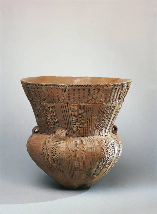 无人,博物馆,竖图,花瓶,德国,灰色背景,陶瓷制品,一个,灰色,摄影,单个,死亡,考古学,手艺,古代文明,汉诺威,美术工艺,史前时代,彩图,影棚拍摄,雕刻术