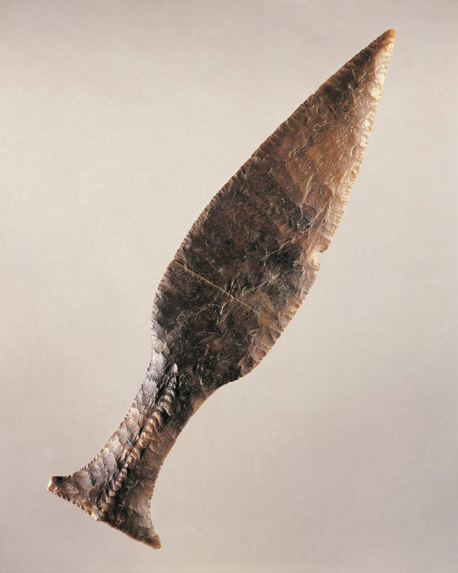 无人,博物馆,竖图,俯视,白色背景,瑞典,首都,一个,刀,武器,摄影,单个,考古学,古代文明,史前时代,彩图,高角度拍摄,影棚拍摄,石器时代,国家航海博物馆