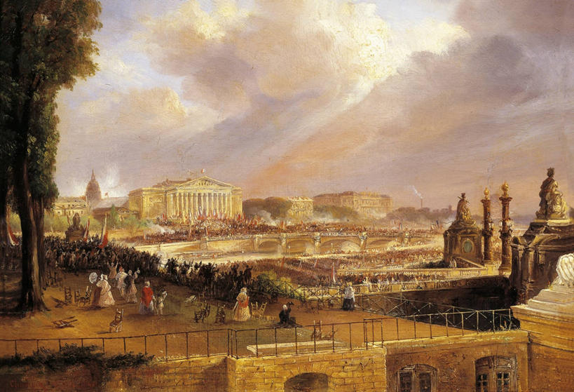 横图,俯视,插画,室外,白天,度假,绘画,数码,科技,美景,城市风光,城市,建筑,法国,巴黎,阴影,艺术,网络,景观,首都,高光,几何,计算机图形,古典,合成,图画,历史,文化,娱乐,画,树,工艺品,品味,享受,休闲,景色,放松,美术,电脑合成图,数码合成图,高雅,合成图,漫画,18世纪,写实,具体,具象,美学,彩图,高角度拍摄,法国大革命