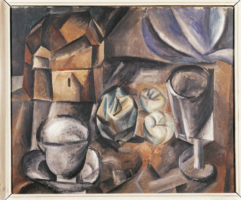 横图,室内,白天,抽象,绘画,苹果,静物,艺术,古典,杯,文化,工艺品,品味,美术,高雅,棺材,健康食物,美学,毕加索,美术工艺,彩图,立体主义