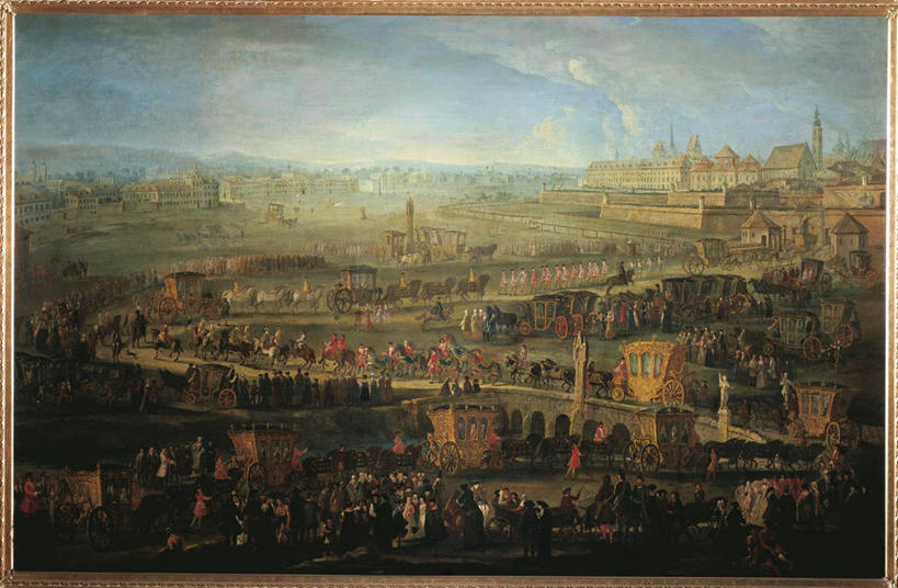 横图,插画,室外,白天,数码,科技,马,油画,法国,奥地利,维也纳,阴影,庆祝,网络,推车,地平线,辽阔,马车,地面,首都,许多人,高光,几何,计算机图形,合成,图画,历史,画,一群人,广阔,摄影,蜿蜒,一望无际,电脑合成图,数码合成图,合成图,事件,延伸,游行,政治,群众,漫画,天地相交,写实,具体,具象,无边无际,一马平川,彩图,大使