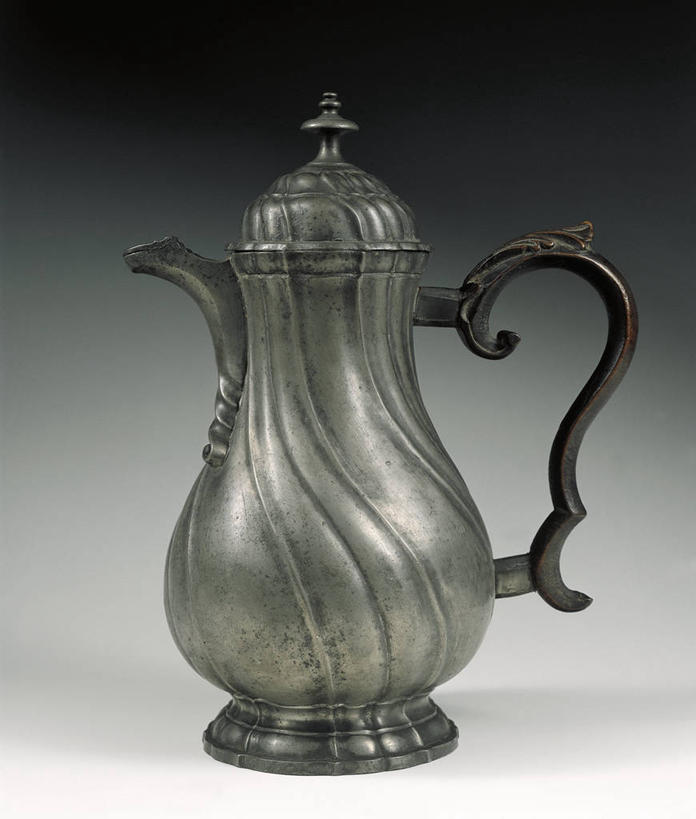 无人,竖图,木制,咖啡壶,一个,灰色,把手,摄影,单个,18世纪,美术工艺,彩图,影棚拍摄