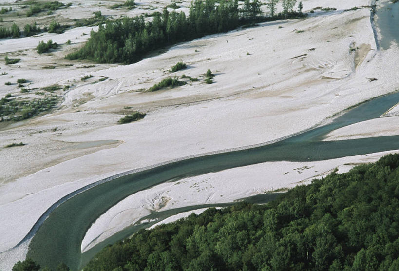 无人,横图,俯视,航拍,室外,白天,森林,意大利,欧洲,弯曲,沙丘,自然,摄影,环境,鸟瞰,南欧,意大利共和国,弗留利.威尼斯朱利亚,弗留利.威尼斯朱利亚大区,彩图,高角度拍摄,乌迪内