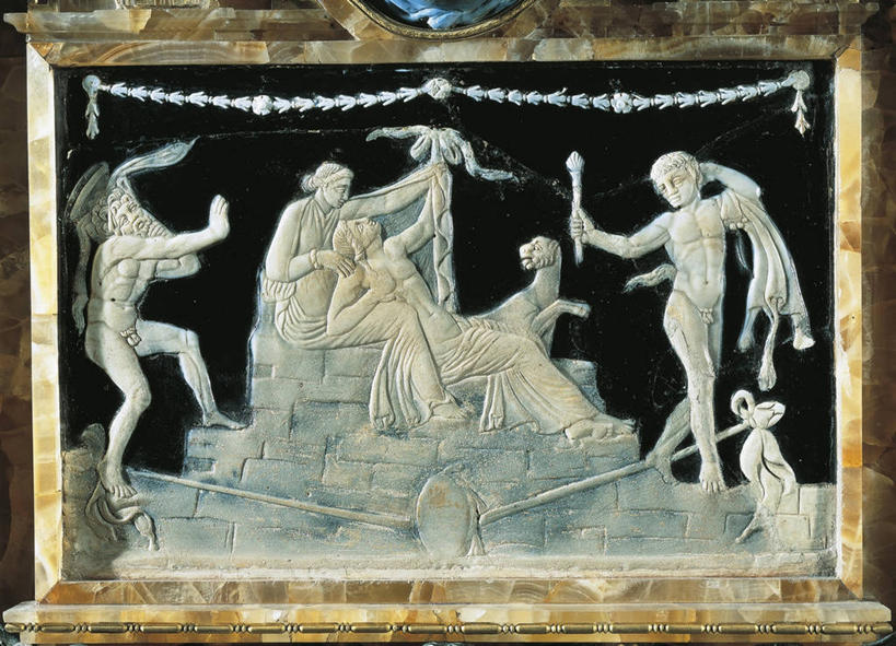 裸体,无人,站,横图,特写,民族服装,神话,艺术,标志,符号,历史,标识,一个,靠,靠着,赤脚,摄影,宗教,单个,手艺,宽外袍,性别符号,古代文明,古代史,酒神巴克斯,酒神狄俄尼索斯,美术工艺,阿里阿德涅,彩图,传统服装,民俗服,浅浮雕,男性符号,浮雕宝石,壁架