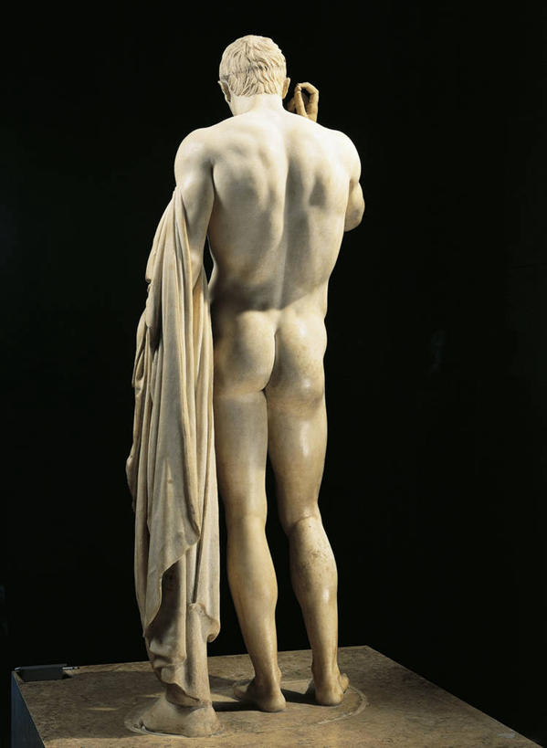 臀部,裸体,无人,竖图,雕塑,黑色背景,艺术,标志,雕像,符号,大理石,历史,标识,一个,背面,赤脚,人体,摄影,单个,手艺,性别符号,古代文明,古代史,美术工艺,彩图,影棚拍摄,男性符号