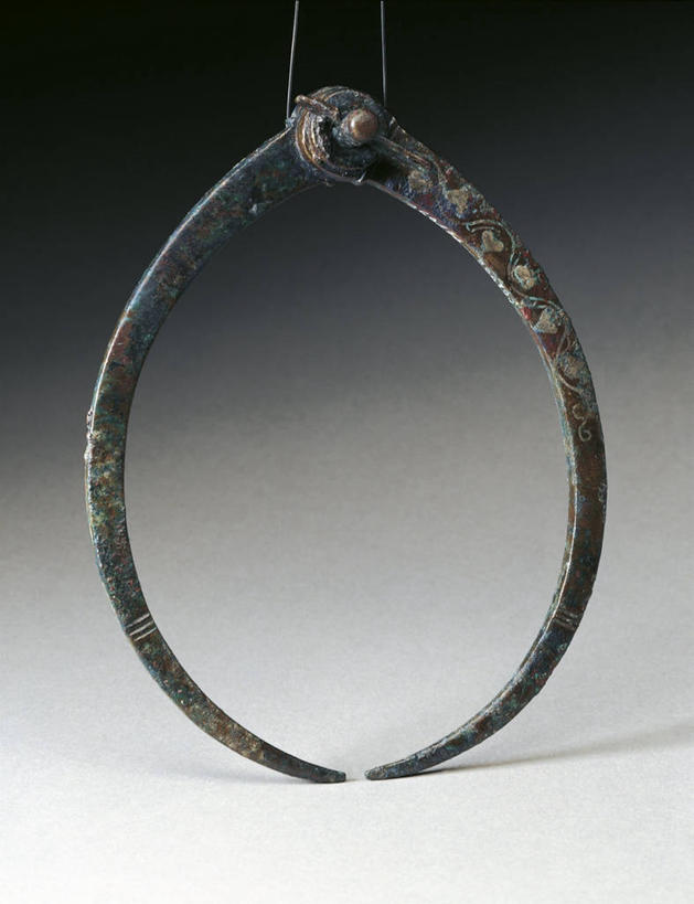 无人,竖图,特写,叶子,灰色背景,装饰,历史,古罗马,古代,一个,灰色,摄影,单个,测量工具,意大利文化,青铜,庞贝,古代文明,美术工艺,卡规,心型,彩图,影棚拍摄,过去