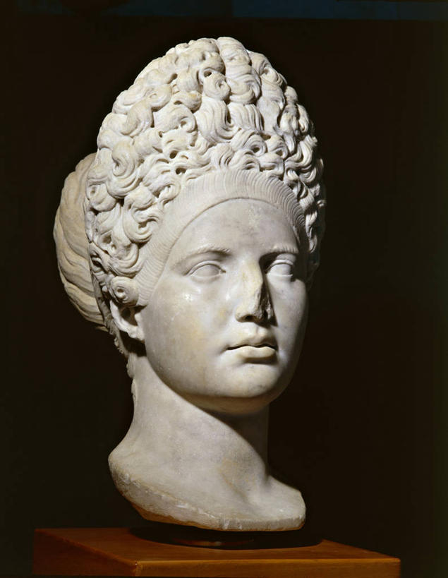 无人,竖图,室内,雕塑,雕像,破坏,古罗马,破损,摄影,损坏,美术工艺,发型,彩图