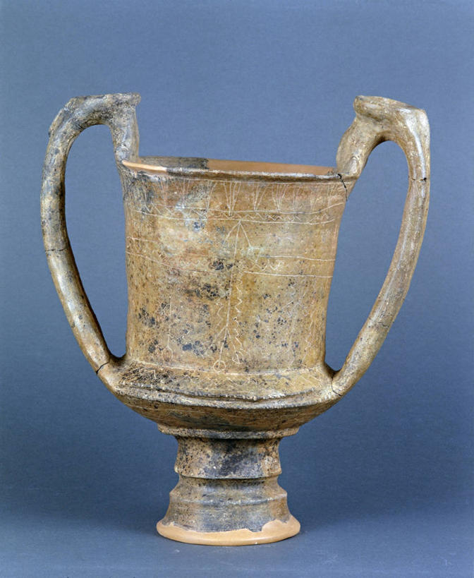 无人,竖图,室内,特写,白天,花瓶,意大利,陶瓷制品,一个,把手,摄影,单个,托斯卡纳区,古代文明,美术工艺,彩图