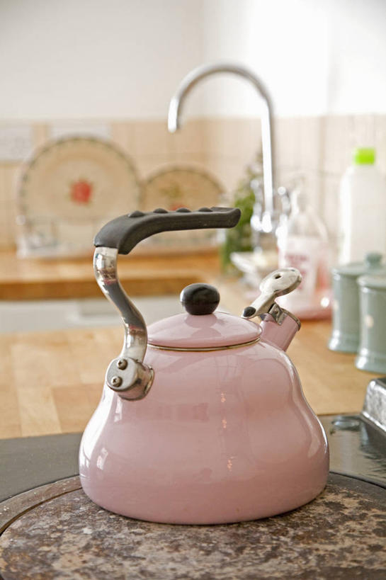 无人,竖图,室内,特写,白天,厨房,壶,英格兰,粉色,摄影,用具,彩图