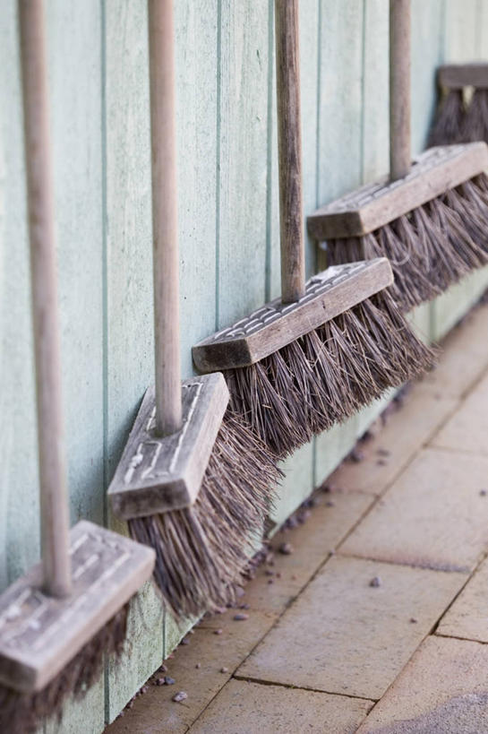 无人,竖图,室外,特写,白天,美景,植物,一排,吊挂,悬挂,整齐,工具,扫帚,景观,挂,设备,物品,排列,自然,景色,摄影,队列,自然风光,休闲活动,彩图