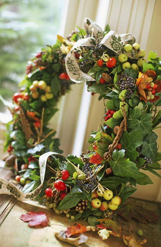 无人,竖图,室外,特写,白天,美景,植物,窗户,浆果,圣诞节,圆形,花环,景观,常春藤,圣诞树,松果,缎带,自然,插花,橙色,景色,季节,摄影,环境,自然风光,荚莲,常绿树,彩图,孩儿拳,传统文化,法定假日