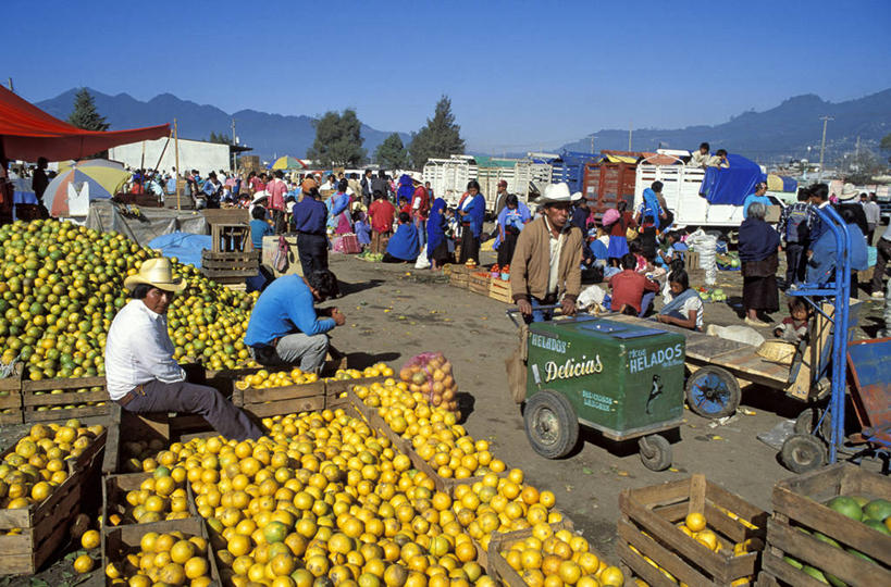 西方人,坐,走,推,横图,室外,白天,正面,山,山脉,植物,道路,路,帽子,水果,墨西哥,欧洲,欧洲人,一堆,许多,行人,阴影,堆叠,堆积,服装,新鲜,光线,草帽,影子,山峰,小路,生食,食品,果实,交通,山峦,很多,许多人,注视,休闲装,路人,车,树,树木,食物,衣服,蓝色,绿色,蓝天,天空,阳光,自然,手推车,交通工具,群山,天,观察,看,一群人,休闲,休闲服,服饰,有机食品,绿色食品,独轮车,生长,晴朗,成长,观看,堆,察看,北美,北美洲,关注,载具,美洲,万里无云,北亚美利加洲,亚美利加洲,墨西哥合众国,仙人掌王国,过客,圣克里斯托瓦尔.德拉斯卡萨斯,男人,男性,年轻男性,年轻女性,女人,女性,白种人,商人,晴空,晴空万里,步行,散步,走路,坐着,半身,彩图