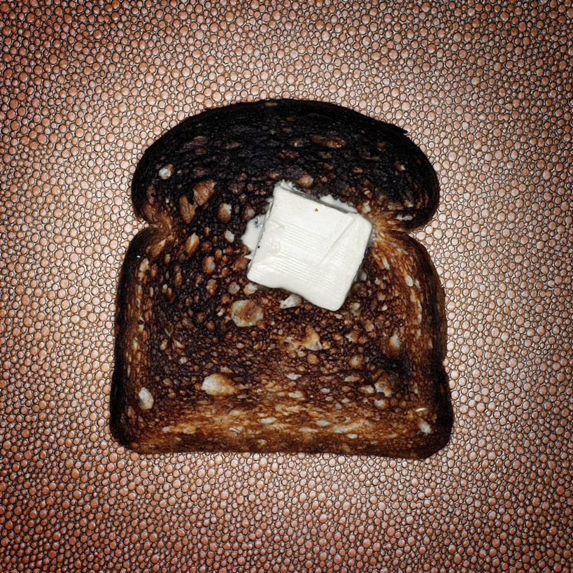 点心,面包,无人,方图,俯视,室内,特写,白天,一片,黄油,食品,面点,食物,糕点,乳制品,白脱油,乳脂,彩图,高角度拍摄