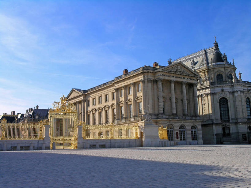 无人,宫殿,横图,室外,白天,建筑,法国,历史,摄影,高雅,古典风格,法国文化,凡尔赛,法兰西岛大区,彩图