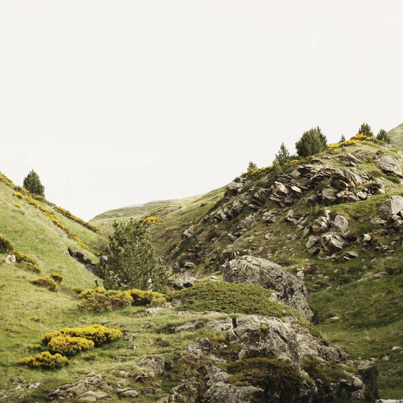 无人,方图,室外,白天,山,西班牙,安道尔,粗糙,地形,草,风景,摄影,毛糙,万里无云,岩石,彩图,粗拙