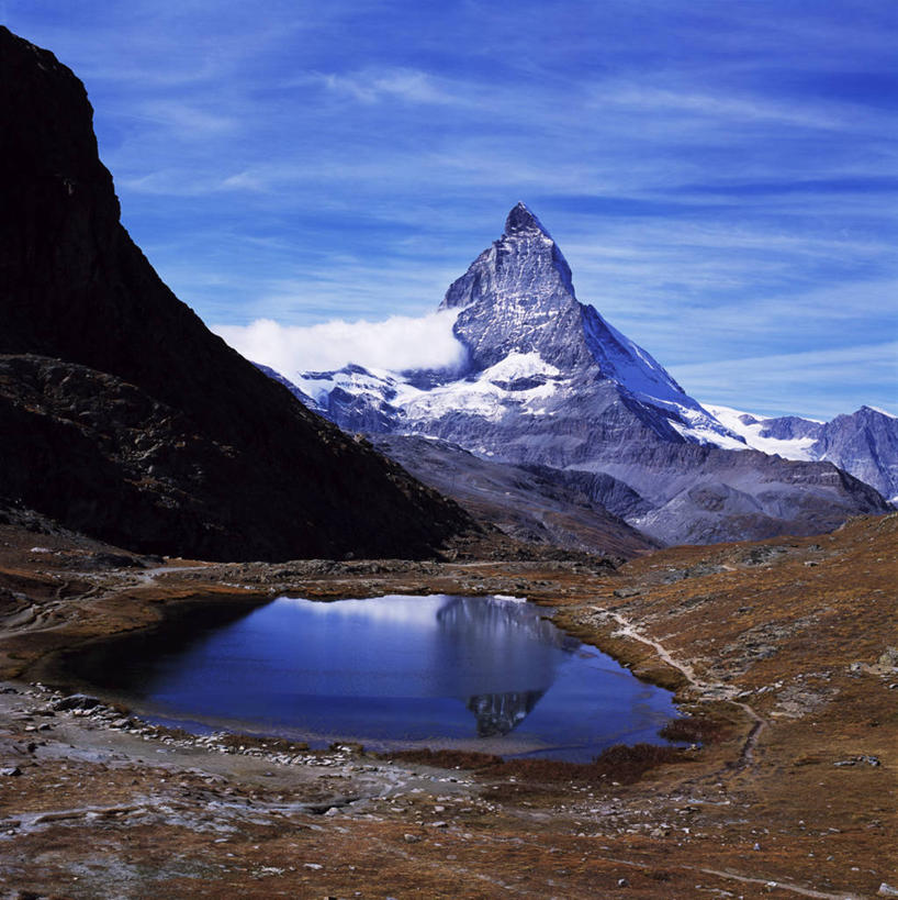 无人,竖图,室外,白天,旅游,度假,湖,美景,山,雪,瑞士,反射,地形,景观,陆地,云,娱乐,风景,自然,享受,休闲,景色,放松,摄影,环境,自然风光,马特洪峰,彩图,旅行