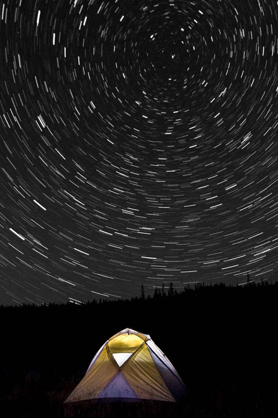 无人,竖图,室外,夜晚,长时间曝光,度假,美国,圆形,帐篷,风景,摄影,照亮,露营,剪影,犹他,彩图