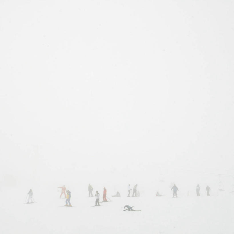 方图,俯视,室外,白天,雪,西班牙,覆盖,下雪,白色,寒冷,摄影,剪影,滑雪运动,休闲活动,彩图,高角度拍摄