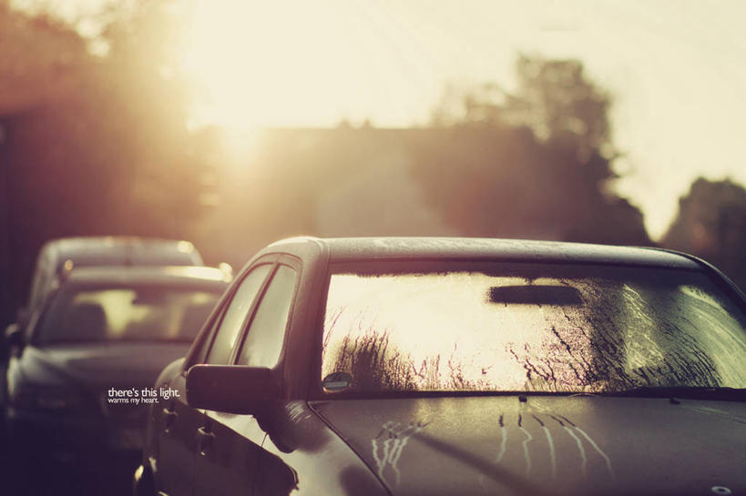 无人,横图,室外,日出,日光,德国,湿,融化,挡风玻璃,热,轿车,运输,摄影,宁静,部分,早晨,彩图