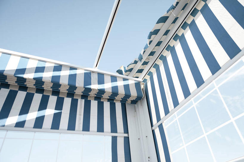 无人,横图,室外,白天,仰视,建筑,西班牙,条纹,装饰,天空,摄影,巴伦西亚省,彩图,低角度拍摄,餐馆