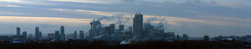 无人,横图,全景,室外,天际线,城市,建筑,摩天大楼,加拿大,云,冬天,天空,黄昏,摄影,发展,卡尔加里,亚伯达,彩图