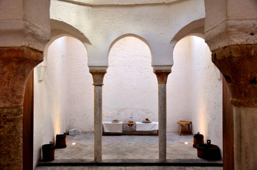 无人,横图,室内,白天,复古,建筑,西班牙,柱子,拱门,历史,摄影,高雅,中东文化,巴伦西亚省,彩图