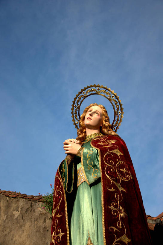 无人,竖图,室外,白天,仰视,西班牙,复活节,庆祝,圆形,雕像,云,历史,天空,摄影,基督教,游行,圣玛丽,巴斯克自治区,彩图,低角度拍摄,传统文化