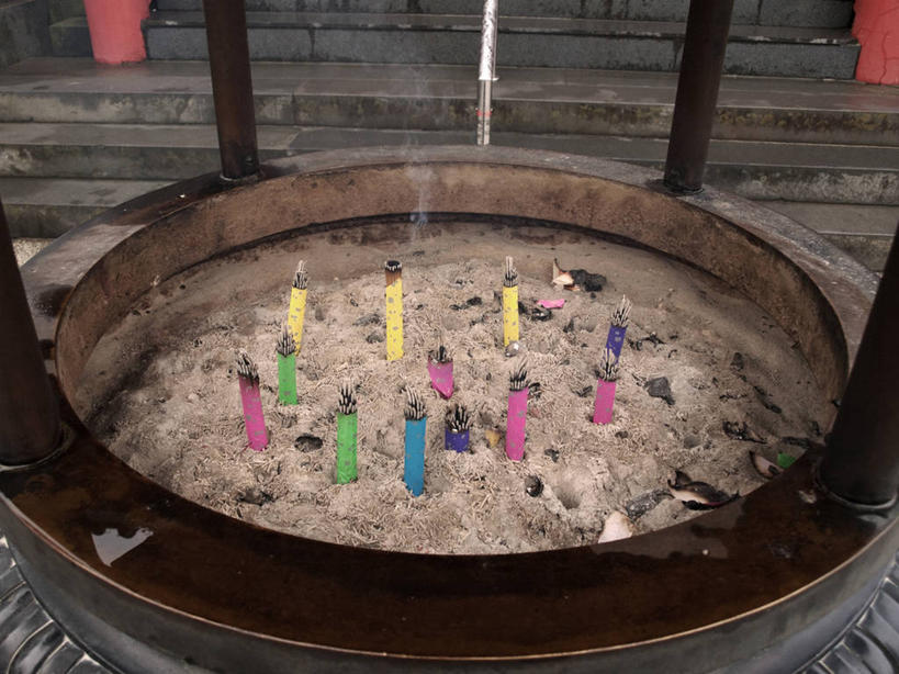 无人,寺庙,横图,室内,特写,白天,日本,日本文化,首都,佛香,摄影,宗教,灰,宗教建筑,灵性,彩图