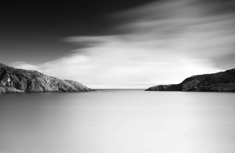 无人,横图,黑白,室外,白天,海洋,美景,爱尔兰,岛,景观,云,风景,天空,自然,景色,摄影,宁静,自然风光,科克郡