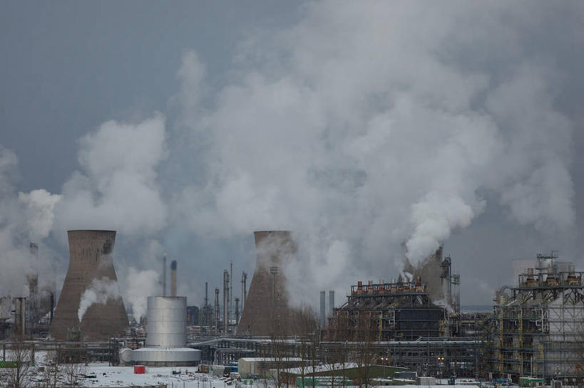 无人,工厂,横图,室外,白天,化工厂,烟囱,技术,雾,英国,环保,联系,苏格兰,烟,工业,摄影,能源,回收,资源,利用,低碳,循环,持续,空气污染,彩图,制造厂,生产工厂