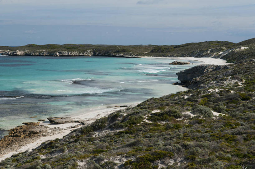 无人,横图,室外,白天,美景,澳大利亚,岛,海岸线,景观,云,风景,天空,自然,景色,摄影,宁静,自然风光,海景,西澳大利亚,海滩,岩石,彩图,罗特内斯特岛