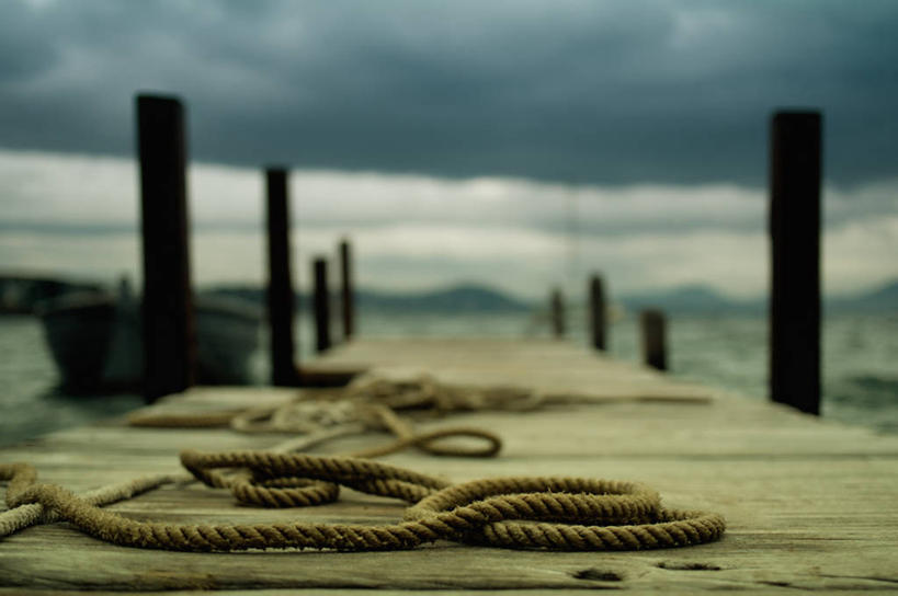 无人,横图,室外,暴风雨,多云,法国,黄昏,绳子,木桩,摄影,宁静,彩图