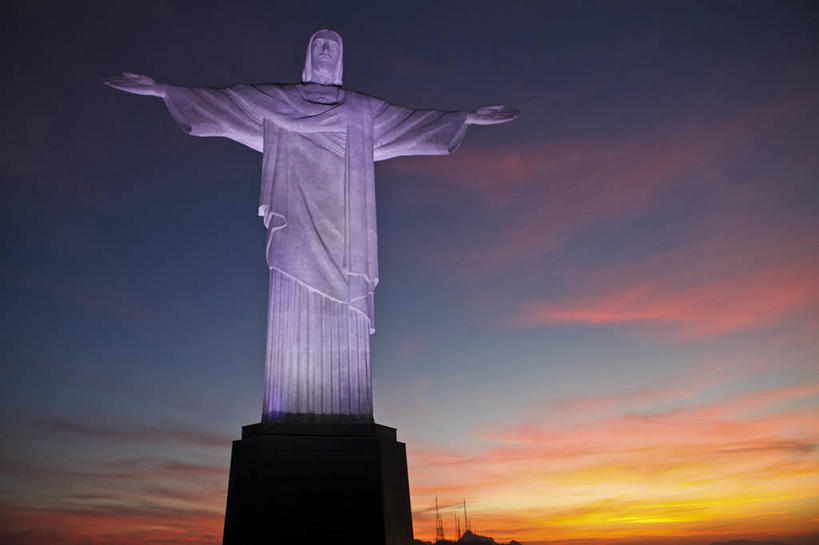 无人,横图,室外,山,巴西,标志,雕像,符号,云,标识,天空,摄影,宗教,基督,基督教,天主教,里约热内卢,耶稣,里约热内卢州,救世主,性别符号,基利斯督,弥赛亚,默西亚,甜面包山,彩图,哥卡华都山,男性符号