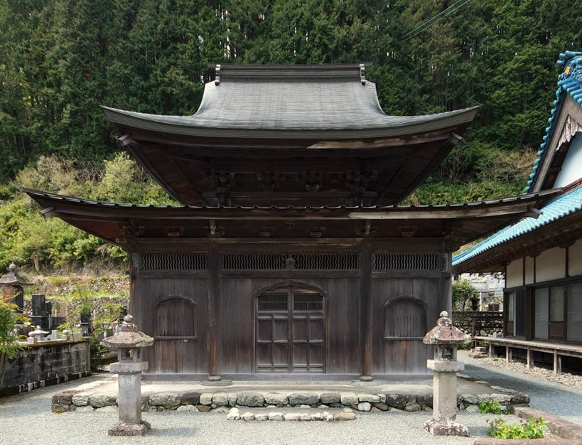 无人,寺庙,横图,室外,白天,建筑,日本,日本文化,屋顶,树,摄影,宗教,佛教,宁静,宗教建筑,山梨县,彩图,传统文化