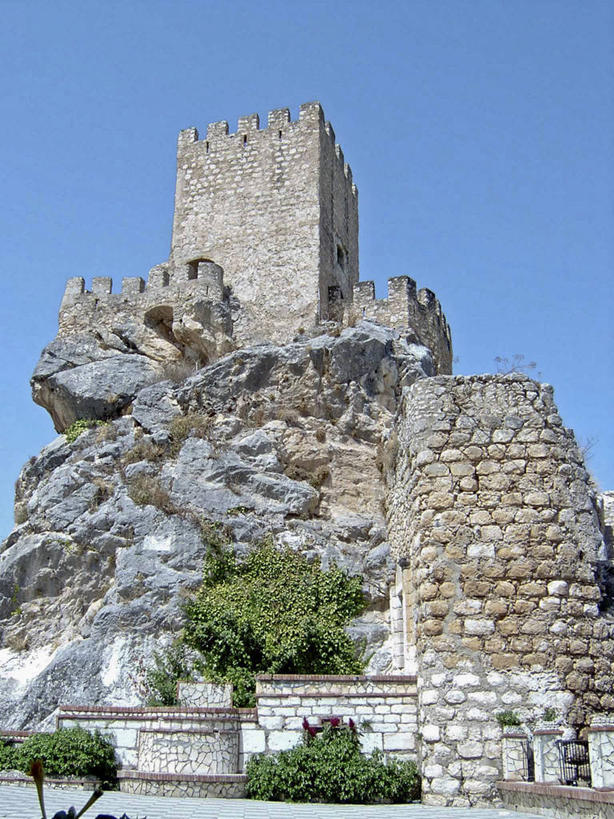 无人,竖图,室外,白天,建筑,西班牙,历史,石墙,废墟,摄影,万里无云,科尔多瓦,古代文明,岩石,彩图