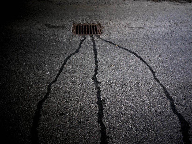 无人,横图,室外,白天,水,路,瑞典,摄影,排水沟,便利,彩图