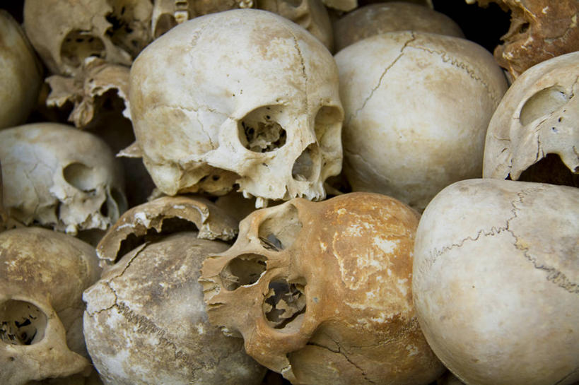 无人,横图,特写,背景,神秘,柬埔寨,头骨,首都,摄影,怪异,暴力,惊骇,彩图,全画面,全框架,全帧,全画幅,金边,灭种,大屠杀