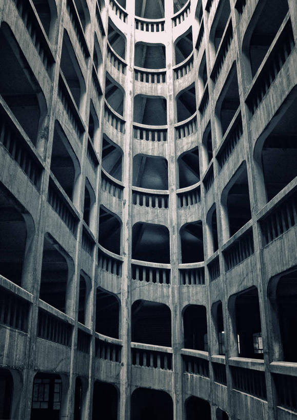 无人,停车场,竖图,室内,白天,车库,建筑,法国,摄影,便利,格勒诺布尔,彩图