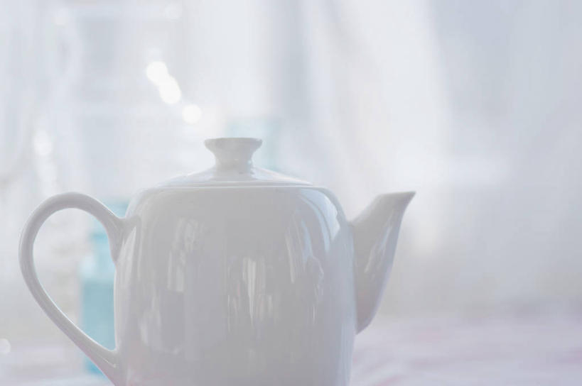 无人,横图,室内,白天,新西兰,一个,白色,茶壶,摄影,单个,彩图